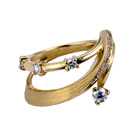 Bergamot　ベルガモ（K18　ダイヤモンド）