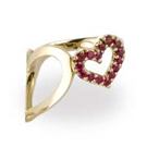 adore　アドーア（K18PG　ルビー）